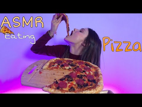 Видео: ASMR Mukbang PIZZA Eating sounds 🍕 АСМР Итинг ПИЦЦА Мукбанг