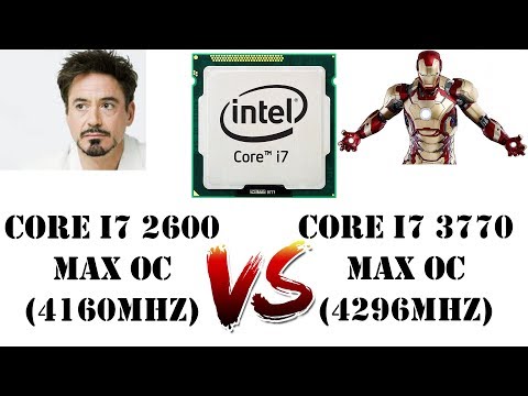 Видео: Битва которую должен видеть каждый. i7 3770 vs i7 2600, non K в максимальном разгоне