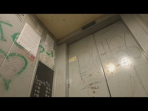 Видео: [Извандаленное купе🛗] Лифт МЛМ-2002г.в город Альметьевск улица Бигаш, д.125