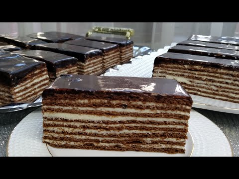 Видео: Торт СПАРТАК/Шоколадный Торт/Спартак тортини тайёрлаш/SPARTAK Cake/ Заварной крем/ ГЛАЗУРЬ/ Spartak