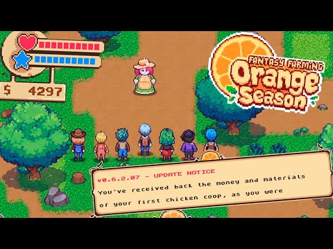 Видео: Щедроты раннего доступа // Fantasy Farming Orange Season №2