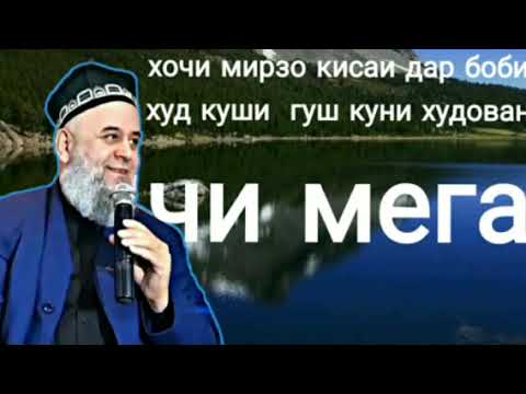 Видео: хочи мирзо кисаи дар боби худ куши гушкни хдован чи мегуяд