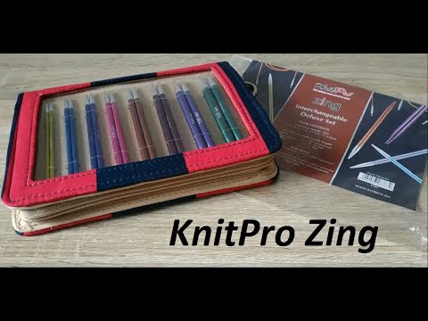 Видео: Обзор набора круговых съемных спиц Knit Pro Zing | Плюсы и минусы данной серии | Мои впечатления