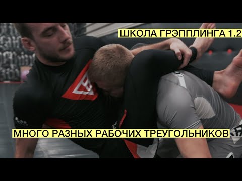 Видео: Треугольник. Много рабочих вариантов из позиции снизу. (Школа Грэпплинга VFT 1.2)