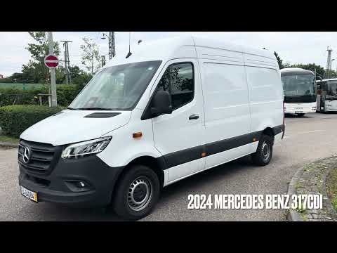 Видео: 2024 Mercedes Sprinter 317CDI. Пробег 9000 км. Мини обзор. 