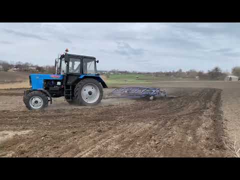 Видео: Перша культивація на МТЗ🙏😅