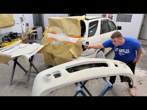 Видео: Покраска Тачки Владика Перламутром В Гараже. TOYOTA HARRIER. автохлама.нет LIFE.