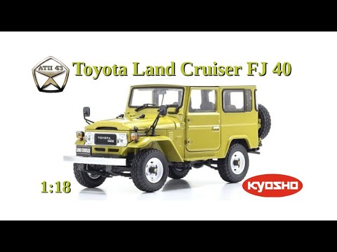 Видео: Toyota Land Cruiser FJ40🔹Kyosho🔹Обзор масштабной модели 1:18