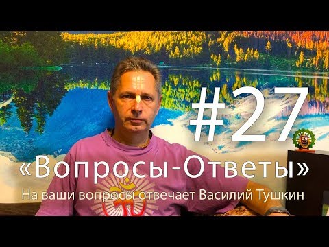 Видео: "Вопросы-Ответы", Выпуск #27 - Василий Тушкин отвечает на ваши вопросы