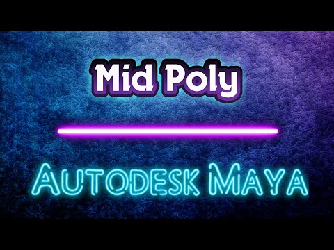 Видео: Autodesk Maya - Mid Poly моделирование