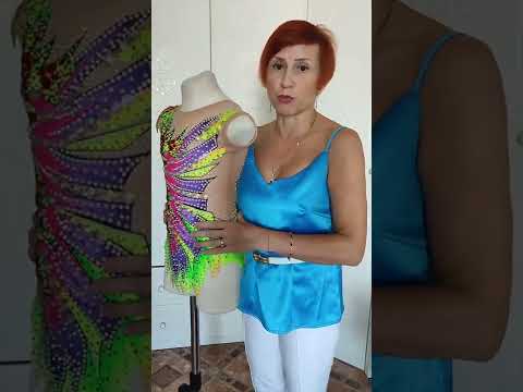 Видео: Купальник для гимнастики. #гимнастика #художественнаягимнастика