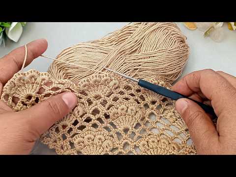 Видео: НОВЫЙ ДИЗАЙН! Вы хотели, я СОЗДАЛ LT! Узор для треугольного шарфа крючком
