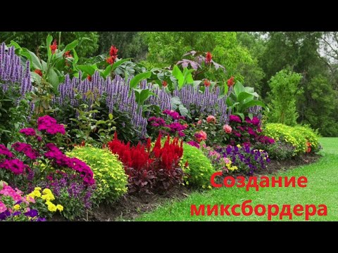 Видео: Создание миксбордера