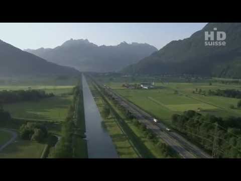 Видео: Switzerland - part 1. Швейцария с высоты птичьего полета