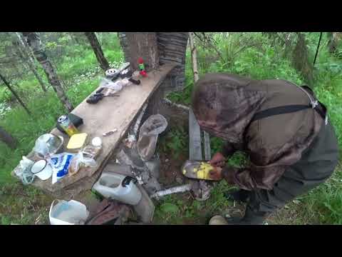 Видео: Рыбалка на РЕЧКЕ в Непролазной ТАЙГЕ#ловля ХАРИУСА на Удочку#ночьвлесу , быт и УХА на КОСТРЕ!!!