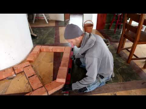 Видео: Это будет многофункциональная бездымная кирпичная печь с необычным дизайном.