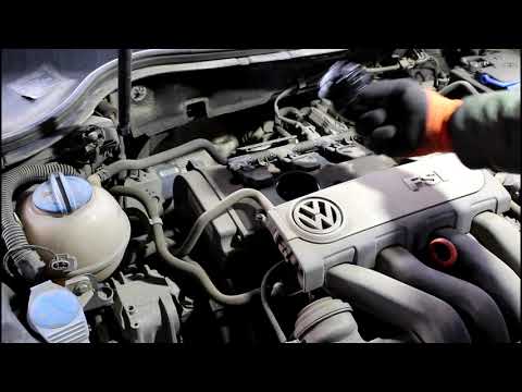 Видео: Меняю масло в двигателе и фильтра на фольксваген пассат Б6 2007 года Volkswagen Passat B6