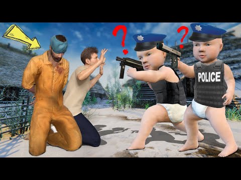 Видео: Балалар Полиция болып ауылды құтқарды!