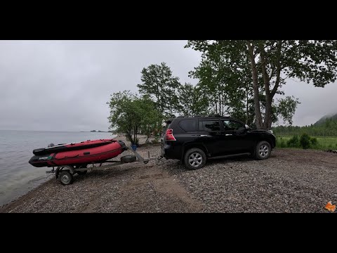 Видео: Байкал.  Посёлок Утулик. Гонки на лодках. Сравнили два лодочных мотора HIDEA 9.9PRO(20) и TOHATSU 18