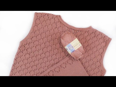 Видео: Топ из хлопка 46р