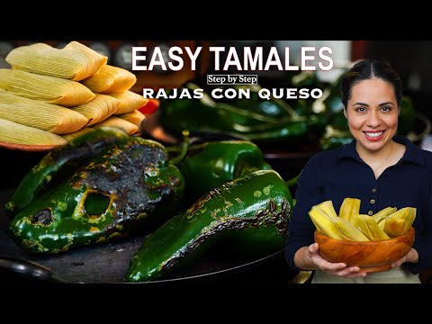 Видео: Тамалес с сыром и перцем | Тамалес де раджас с этим | Мексиканская кухня | Вилла Кочина
