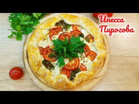 Видео: Почти как в Италии! 🇮🇹 ГАЛЕТА с помидорами и МОЦАРЕЛЛОЙ рецепт! Простые рецепты!