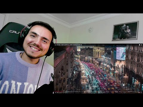 Видео: МОСКВА НОВОГОДНЯЯ 4К // NEW YEAR'S MOSCOW 4K Reaction