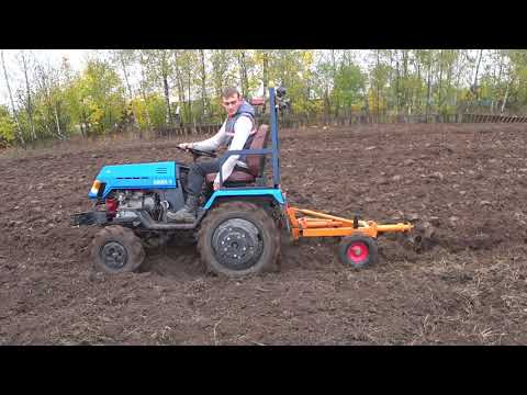 Видео: разработка участка под посев травы