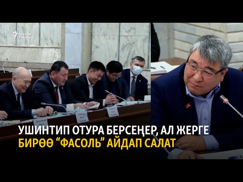 Видео: Момбеков: "Кара тизмеден чыгарам" деген үч премьер-министр башка жакка кирип кетти