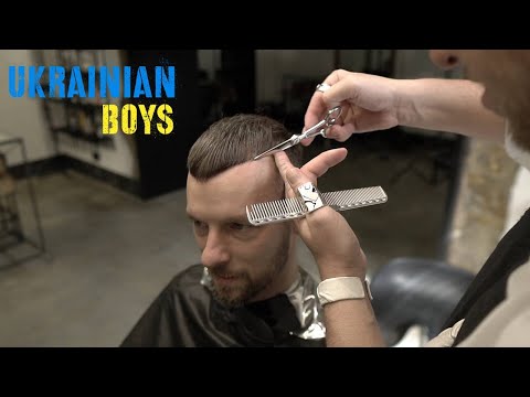 Видео: КОРОТКАЯ МУЖСКАЯ СТРИЖКА: пошаговая техника стрижки