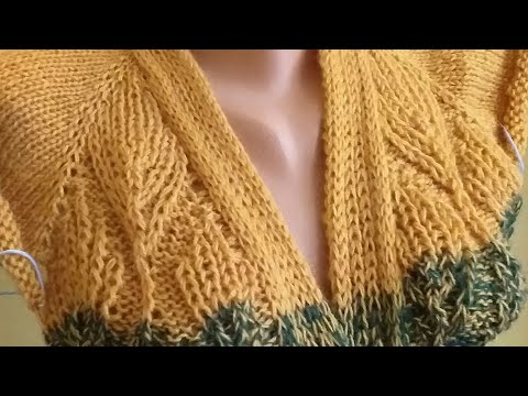 Видео: Впервые в Мире!! ️ У нас есть модель #кардигана, которую вы увидите 😊 давайте свяжем её вместе 🤗