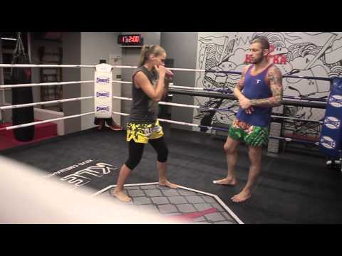 Видео: Перемещение в ринге. Андрей Басынин и Света Михайловская