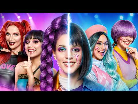 Видео: Из Хантрикс в Saja Girls! K-Pop Охотницы на Демонов в реальной жизни!