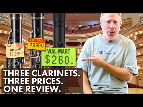Видео: Обзор кларнета: Uebel Vision против Backun Essence и пластиковый NUVO за 260 долларов, который не...