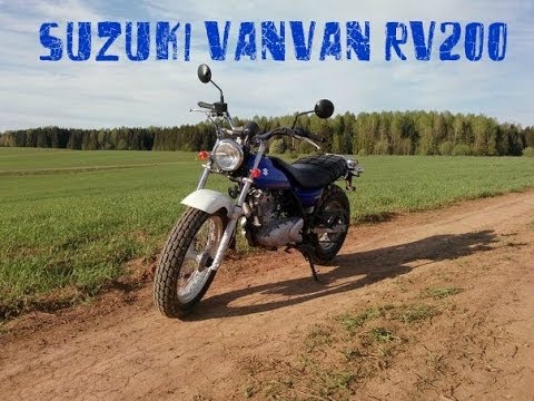 Видео: Обзор Suzuki VanVan RV200