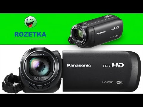 Видео: Обзор видеокамеры Panasonic HC-V380EE-K Black из Rozetka