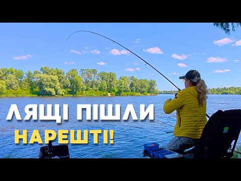 Видео: УРА‼️ ЛЯЩІ вже клюють під Києвом. Погреби, фідер, червень 2025