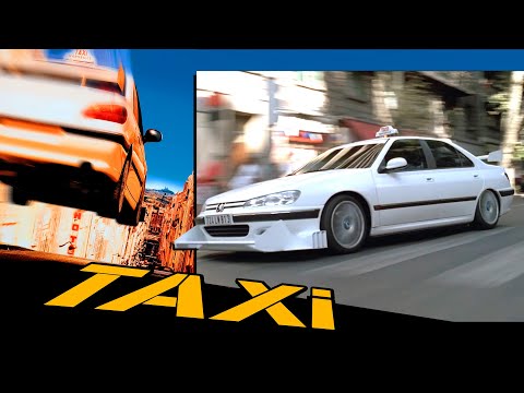 Видео: Всё о Peugeot 406 из первого фильма «Такси» (Taxi) 1998г