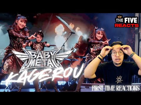 Видео: BABYMETAL | Kagerou | с группой Kami на живом выступлении на Legend MM 2024 | The Five Reacts