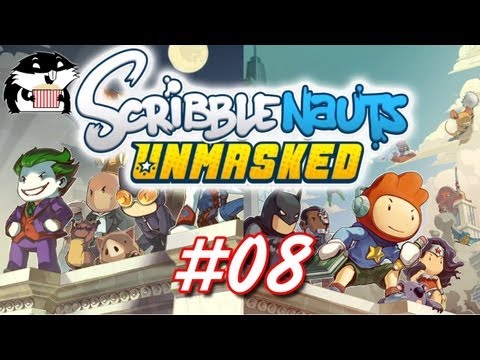 Видео: Scribblenauts Unmasked e08 (Бэтгёрл и Пугало) + Батл. Прохождение с Сибирским Леммингом.
