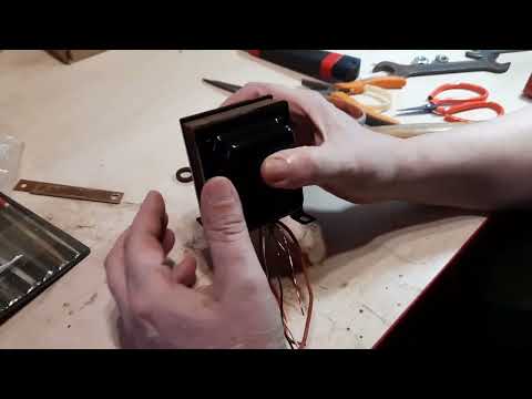 Видео: Реставрация старого трансформатора  Часть 2