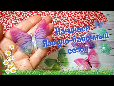 Видео: Открываем 🍓 🍉 Ягодно- бабочный сезон 🌈