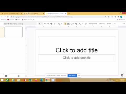 Видео: Google slides хэрэглэх заавар