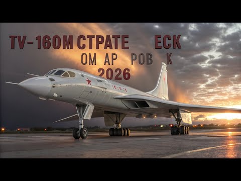 Видео: 🚨 Ту-160М (2026) — ШОК! Новый «Белый лебедь» сильнее всего мира! ✈️🔥