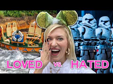 Видео: Самый ЛЮБИМЫЙ и самый НЕНАВИДИМЫЙ челлендж Disney World: стоят ли эти популярные аттракционы того...