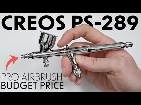 Видео: Стоит ли покупать аэрограф Mr. Hobby Creos PS-289?