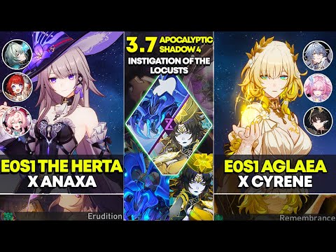 Видео: E0S1 Герта x Анакса и E0S1 Аглая x Кирена | Апокалиптическая тень 4 | Хонкай Стар Рейл 3.7