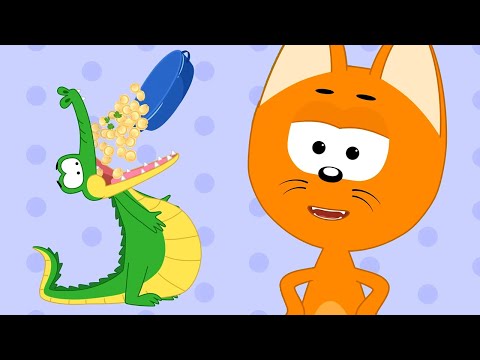 Видео: Толстый крокодил 🐊 Песенки про животных – Сборник – Котэ ТВ – Песенки для малышей