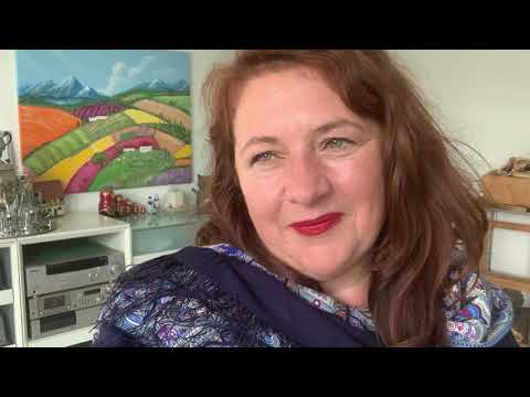 Видео: Павловопасадски. Испанский синий 146.  Хобби для женщин сегодня.