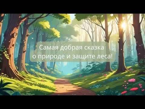 Видео: Сказка, которая учит любить природу | Лесовичок — защитник леса!